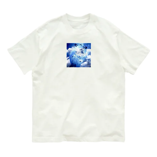 宇宙アート･水の惑星 Organic Cotton T-Shirt