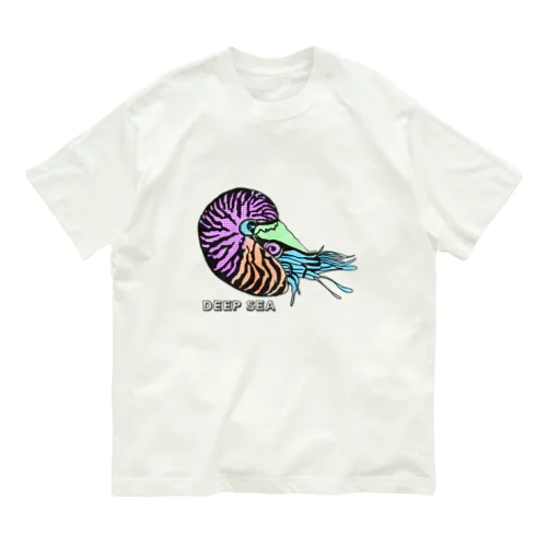 オウムガイ【深海魚シリーズ】DEEPSEA Organic Cotton T-Shirt