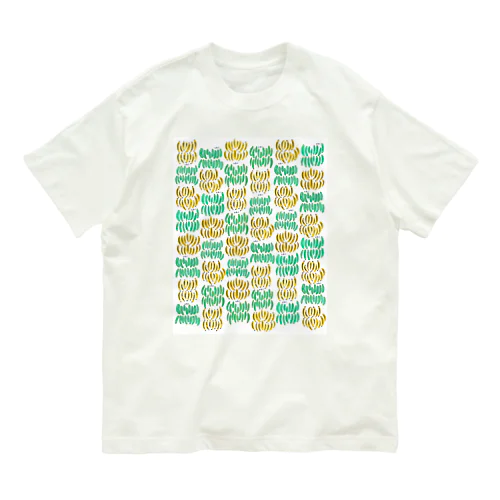 ウキウキッズヨガバナナ オーガニックコットンTシャツ