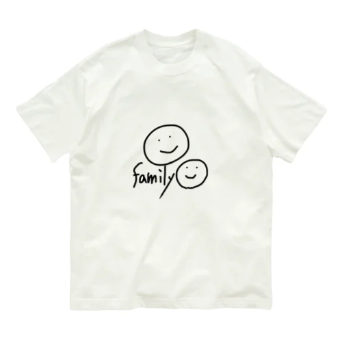 どんな形だってファミリー Organic Cotton T-Shirt