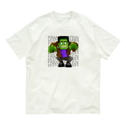 Halloween Frankenstein Liam Fitzpatrick  オーガニックコットンTシャツ