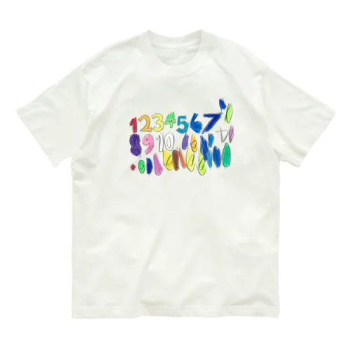 すうじ Organic Cotton T-Shirt