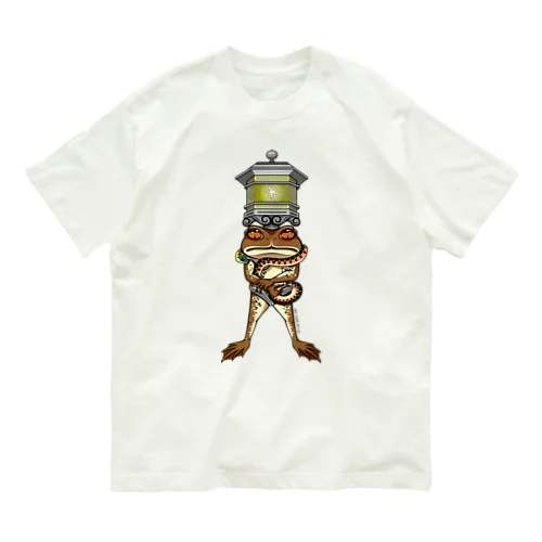 龍燈鬼×天燈鬼両面プリント Organic Cotton T-Shirt