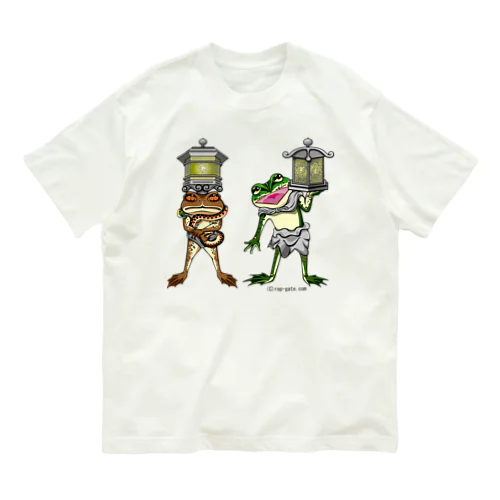 龍燈鬼・天燈鬼コンビプリント Organic Cotton T-Shirt