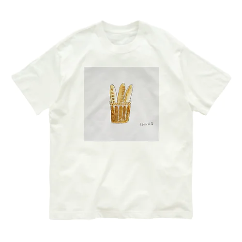 バゲットとかご Organic Cotton T-Shirt