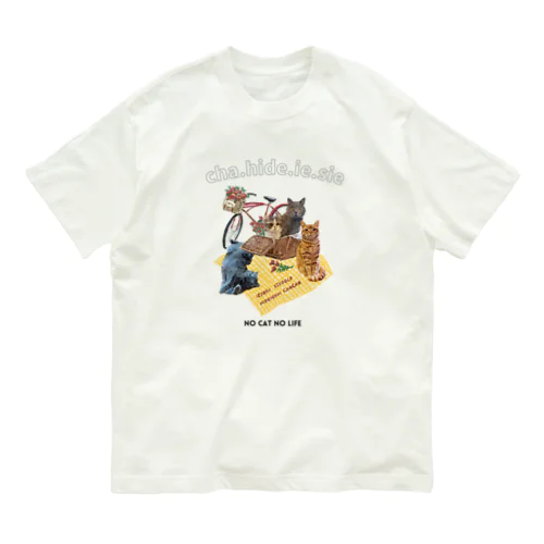 Chahideyasuc　hareame オーガニックコットンTシャツ