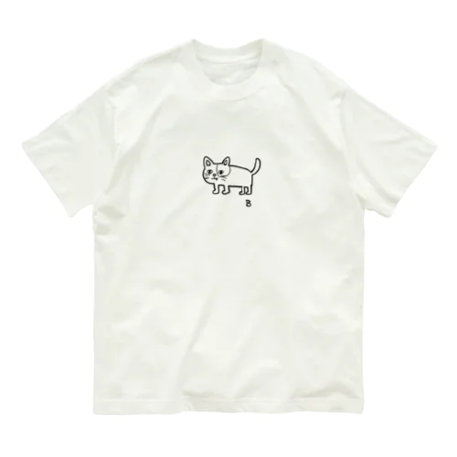 Bさんが描いた猫 Organic Cotton T-Shirt