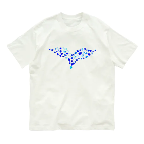 くじらさんのしっぽ Organic Cotton T-Shirt