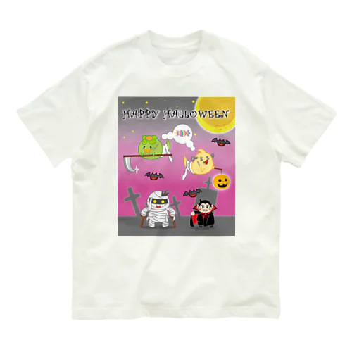 Happy Halloween大集合 Organic Cotton T-Shirt