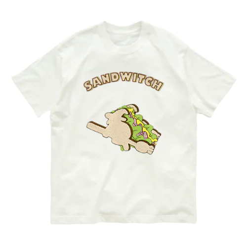 魔女のサンドイッチ オーガニックコットンTシャツ