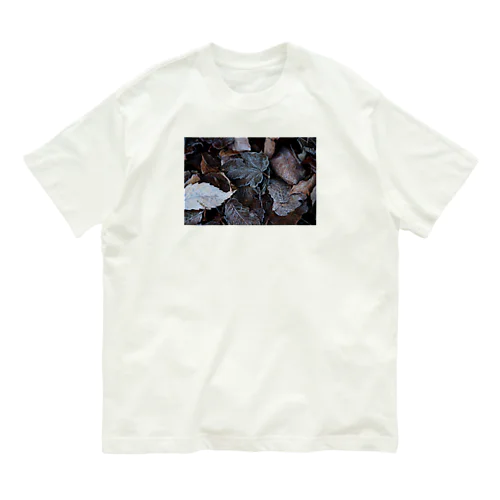凍った落葉 Organic Cotton T-Shirt