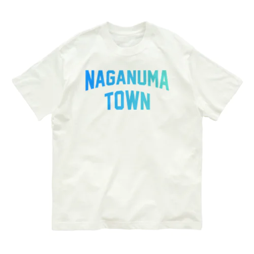 長沼町 NAGANUMA TOWN オーガニックコットンTシャツ