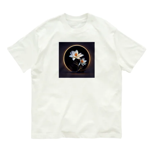 Eclipse flower Organic Cotton T-Shirt