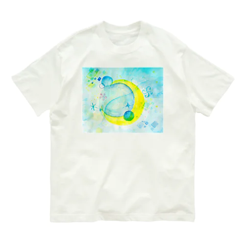 三日月 Organic Cotton T-Shirt