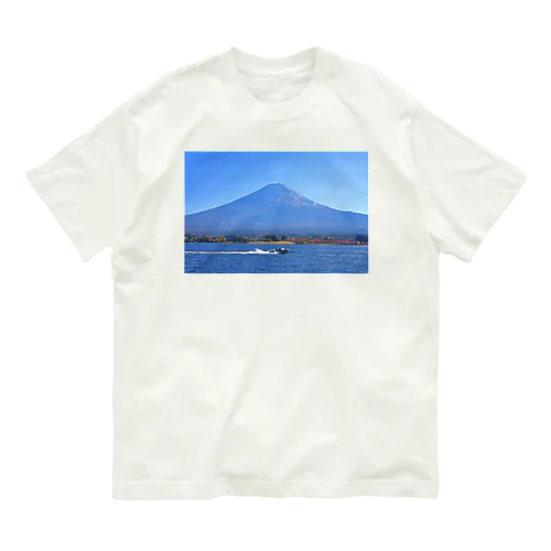 行楽日和 - The perfect day for boating - オーガニックコットンTシャツ