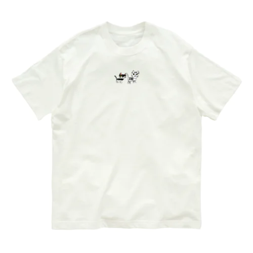 ラム君とフクちゃん Organic Cotton T-Shirt