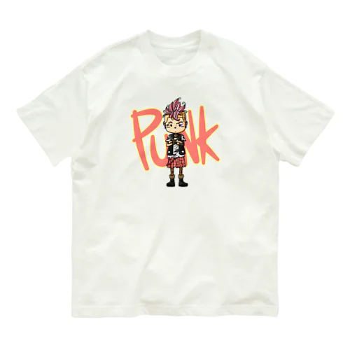 PUNK オーガニックコットンTシャツ