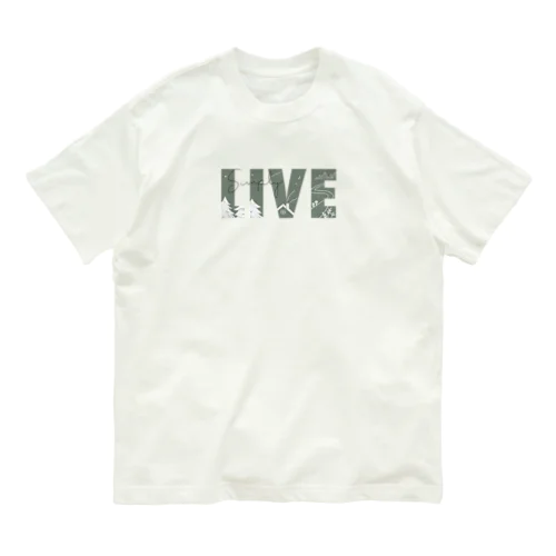 シンプルに生きる Organic Cotton T-Shirt