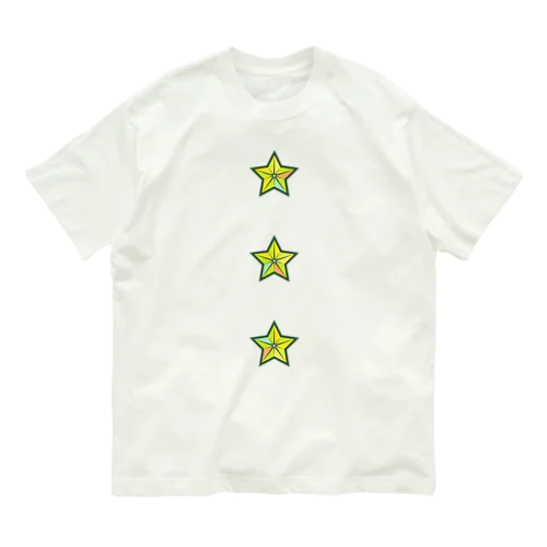 星々スター オーガニックコットンTシャツ