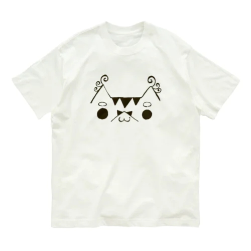 顔文字おちちょ Organic Cotton T-Shirt