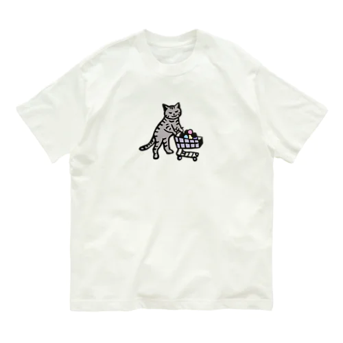 ナムジャイ猫ナチュラルカラー Organic Cotton T-Shirt