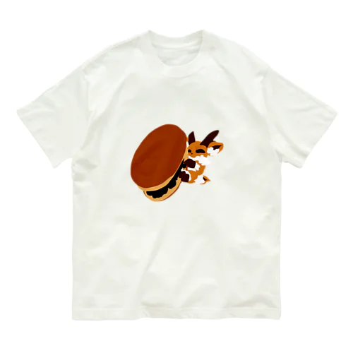 お菓鹿どら焼きTシャツ Organic Cotton T-Shirt