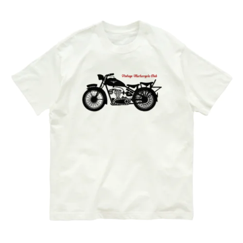 VINTAGE MOTORCYCLE CLUB オーガニックコットンTシャツ