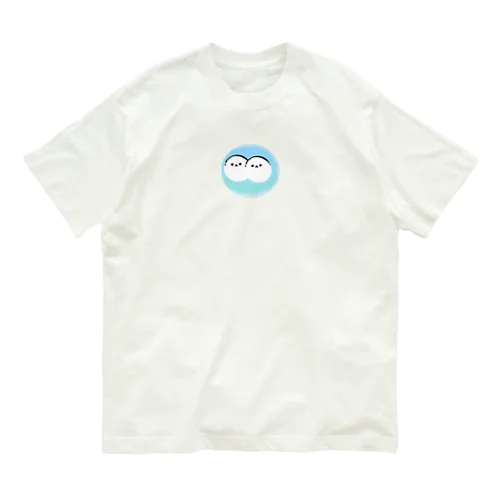 ふたごのシマエナガちゃん Organic Cotton T-Shirt