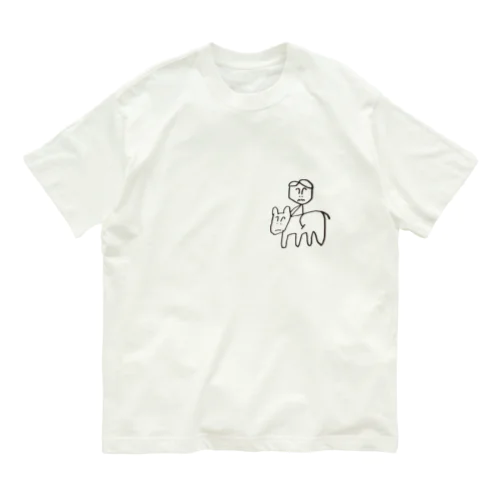 乗馬王にオレはなる！ Organic Cotton T-Shirt