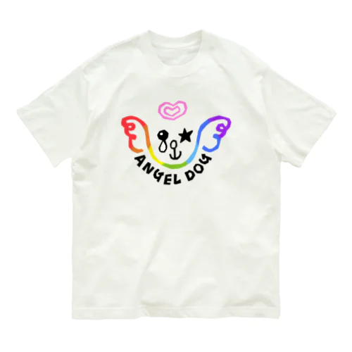 ANGEL DOG オーガニックコットンTシャツ