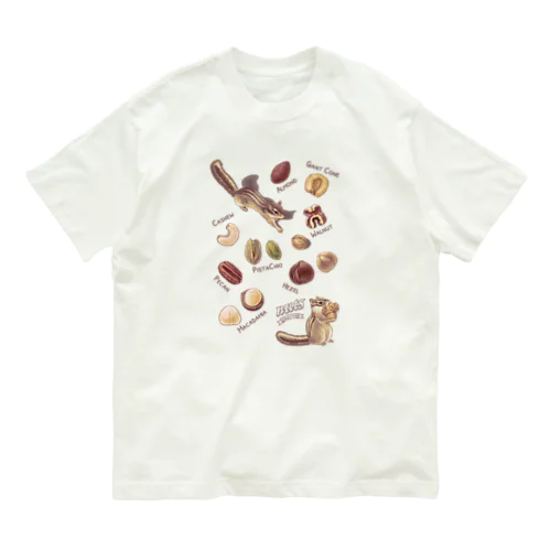 NUTS collection ナッツコレクション Organic Cotton T-Shirt