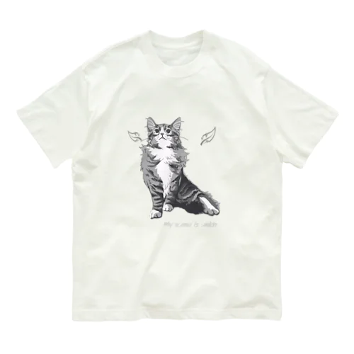 ノルエージャンフォレストキャット　angel　Angel Organic Cotton T-Shirt