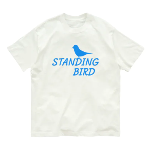 STANDING BIRD オーガニックコットンTシャツ