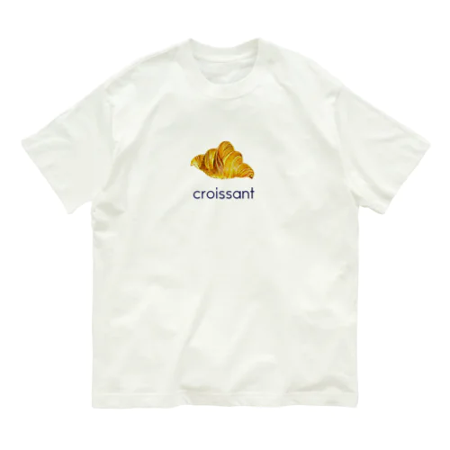 クロワッサンの絵 Organic Cotton T-Shirt