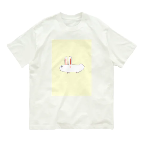 うーさぎ オーガニックコットンTシャツ