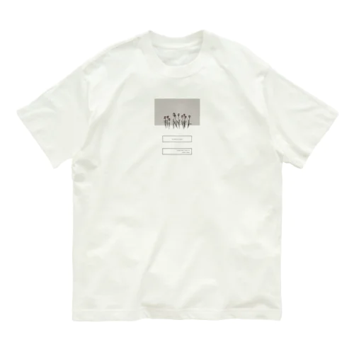 Greige × kusumiPink Organic Cotton T-Shirt