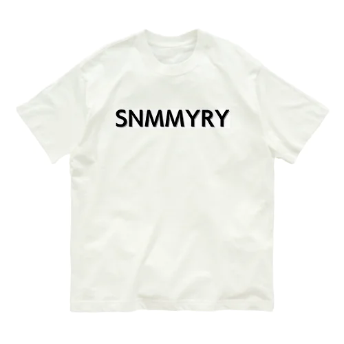 SNMMYRYボックスロゴ　パターンA Organic Cotton T-Shirt