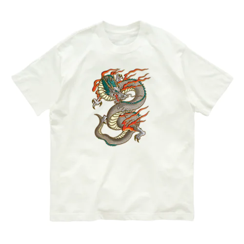 白龍 オーガニックコットンTシャツ