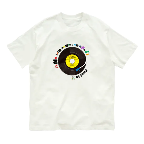 eic records　7インチアナログ Organic Cotton T-Shirt