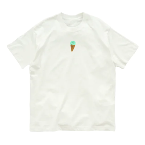 チョコミン党員第一号 Organic Cotton T-Shirt