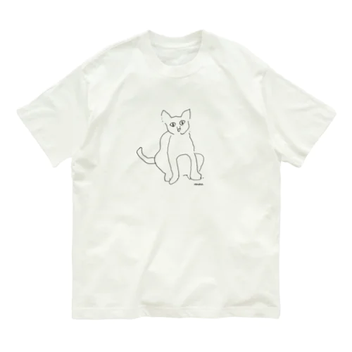 黒猫 Organic Cotton T-Shirt