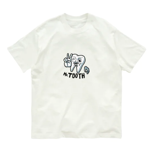 歯さん Organic Cotton T-Shirt