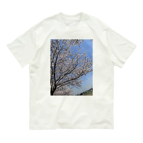 近所の桜 Organic Cotton T-Shirt