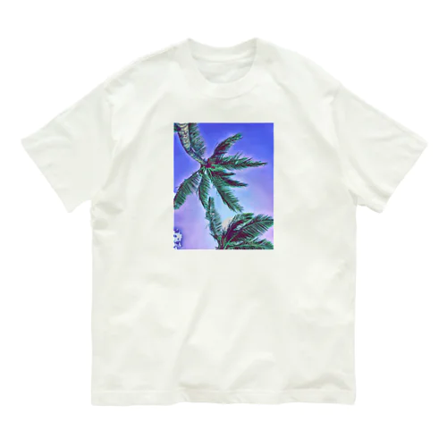 ヤシの木 Organic Cotton T-Shirt