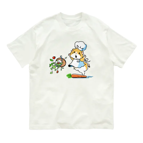 シェフ見習いのモルモット Organic Cotton T-Shirt