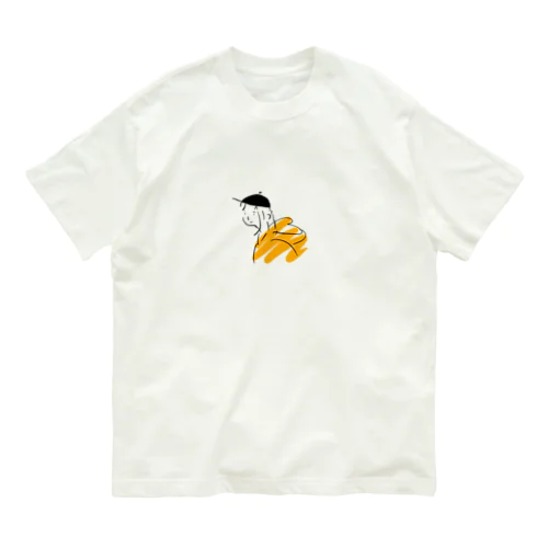 振り向き際の女の子 Organic Cotton T-Shirt