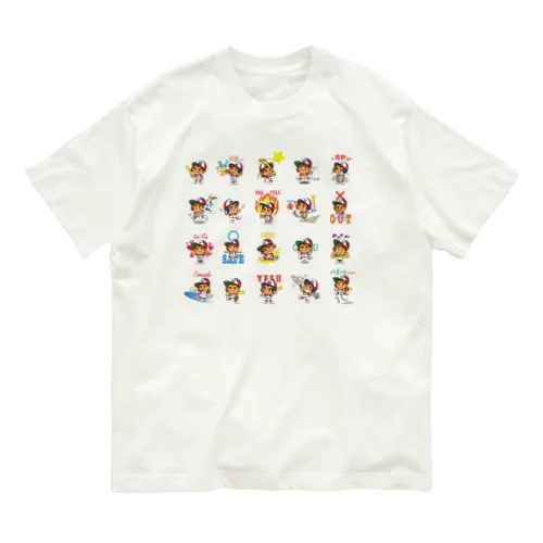 LINE【ファンシー】バッファ君 Organic Cotton T-Shirt