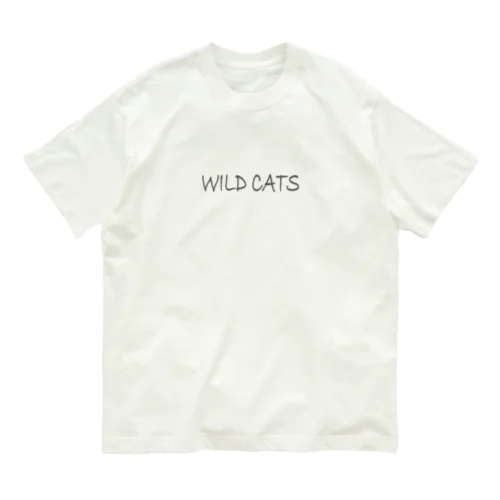 WILD CATSグッズ　3 オーガニックコットンTシャツ