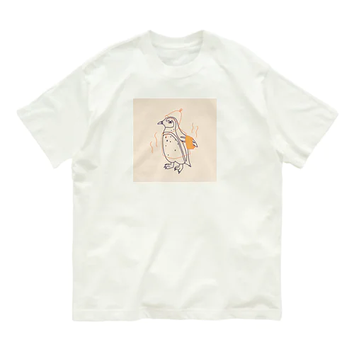 からふるサウナーケープペンギン Organic Cotton T-Shirt