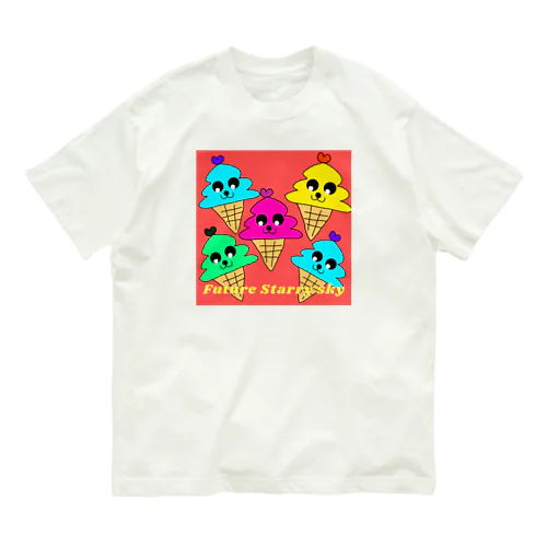 ソフトクリーム🍦 オーガニックコットンTシャツ